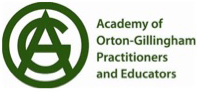 Orton-Gillingham Academy